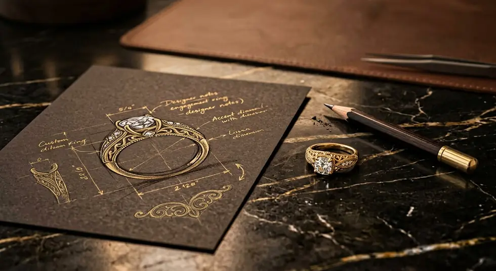 Индивидуальный эскиз — TOVMASYAN Jeweler