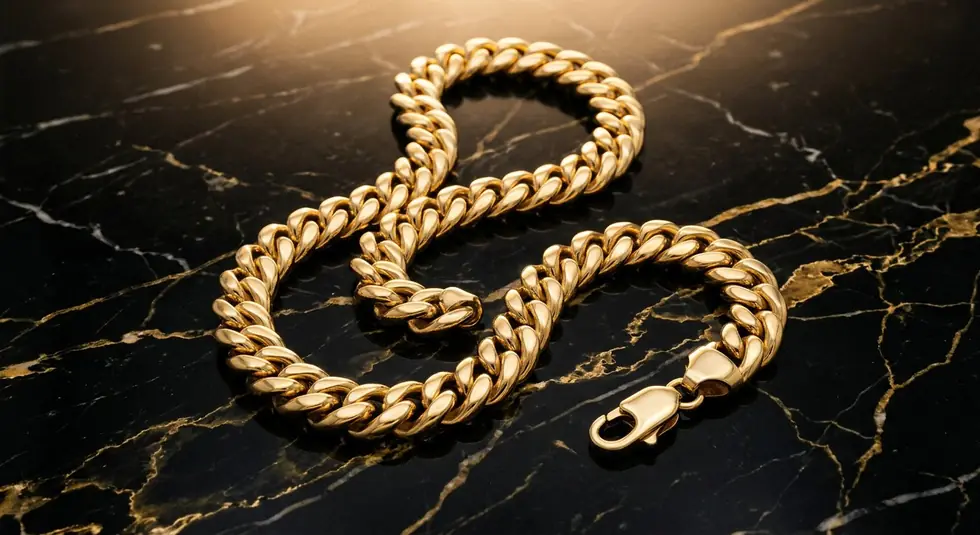 Цепочка Cuban — TOVMASYAN Jeweler