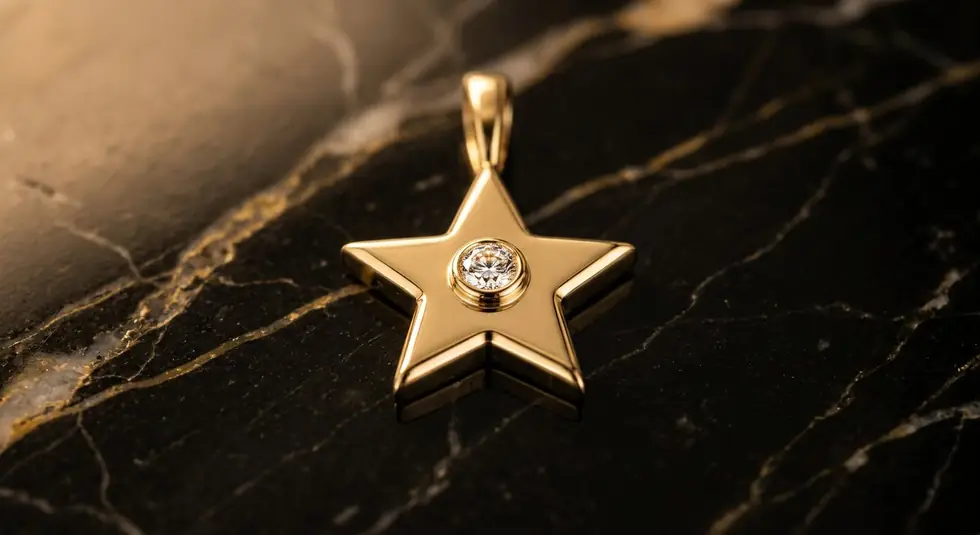 Подвеска Diamond Star — TOVMASYAN Jeweler