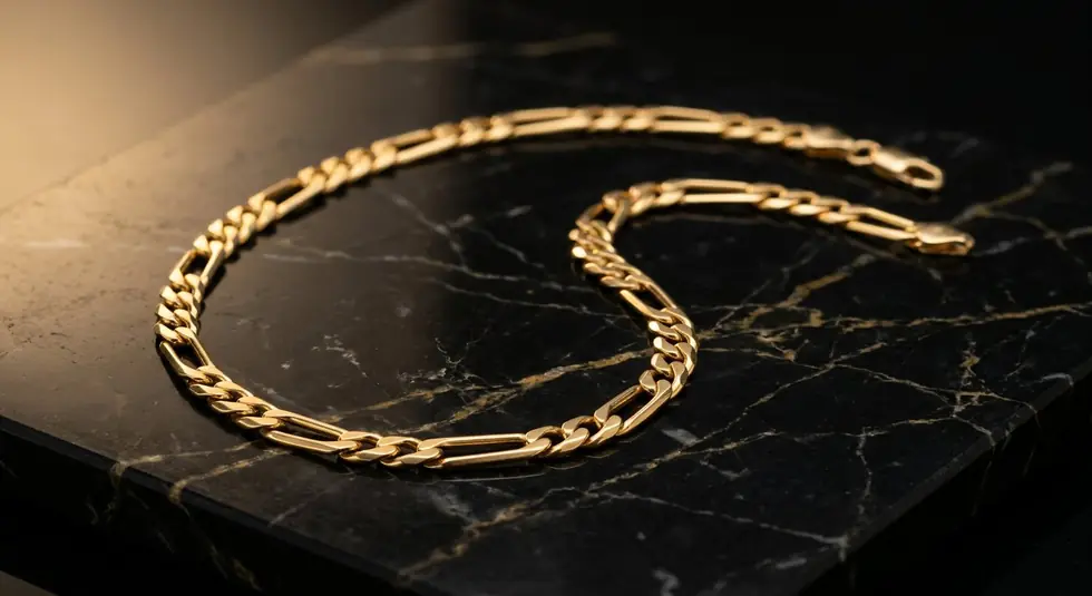 Цепочка Figaro — TOVMASYAN Jeweler
