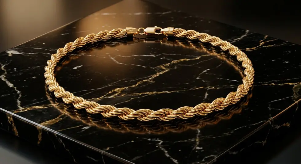 Цепочка Rope — TOVMASYAN Jeweler